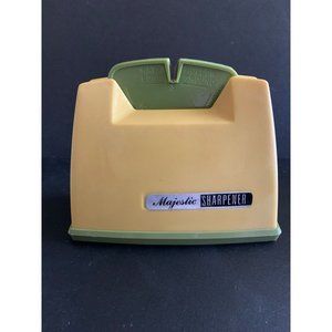 1970's Vintage Majestic All-Purpose Sharpener in Original Box w/ Instructions